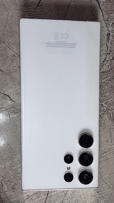 чехии: Samsung Galaxy S23 Ultra, Б/у, 256 ГБ, цвет - Белый — 2