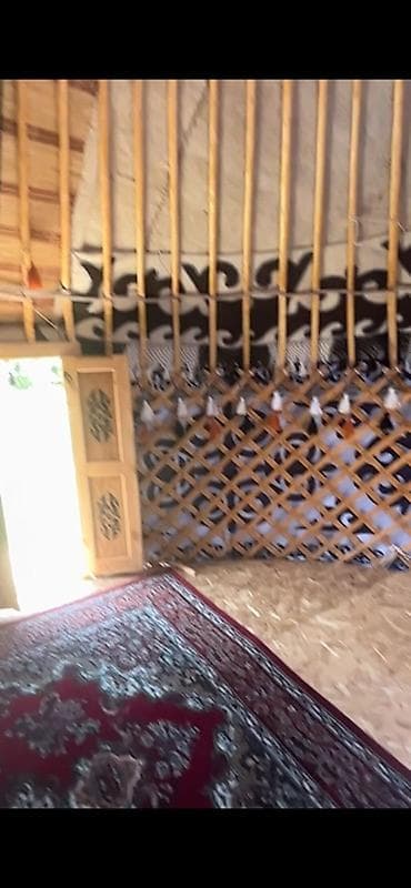 Боз үйлөр сатылат, Каркасы Жыгач, 65 баш, Диаметри: 5 метр — 3