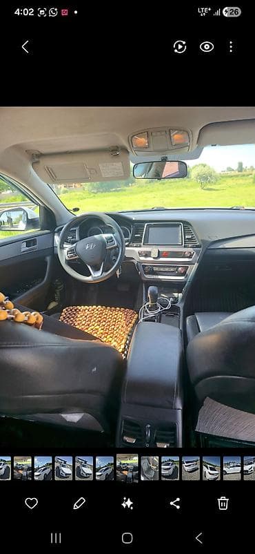 hundai: Hyundai Sonata: 2018 г., 2 л, Автомат, Бензин, Седан — 5