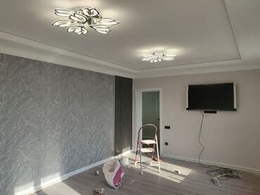 ремонт квартир и домов ош: Поклейка обоев любой сложности.быстро и качественно.электрика — 5