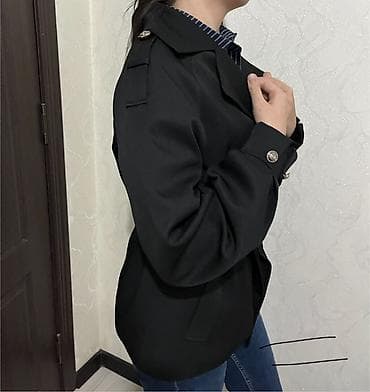 Плащи: Плащ, Тренчкот, Двубортная модель, M, L — 2