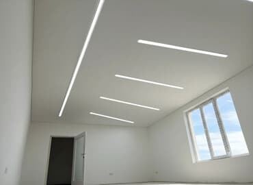 Натяжной потолок Матовое Монтаж