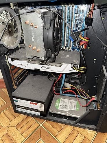 core 2: Компьютер, ядер - 4, ОЗУ 8 ГБ, Игровой, Б/у, Intel Core i5, NVIDIA GeForce GTX 1060, HDD + SSD — 8
