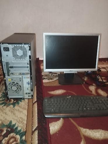 asus duo: Комплект настольного ПК Состав: - Системный блок формата Mid Tower — 2