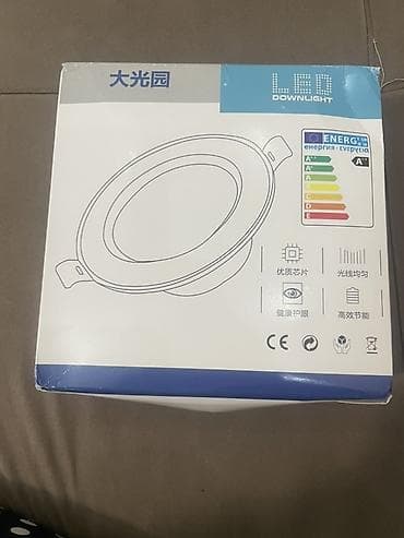 лет лампа: Встраиваемый светодиодный светильник (LED Downlight) есть 21 штука — 1