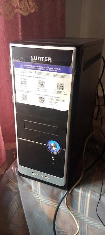 pc card: Компьютер, ядер - 2, ОЗУ 6 ГБ, Для работы, учебы, Б/у, Intel Celeron, HDD + SSD — 1