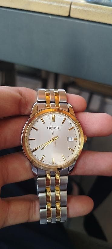 apple watch 3 42: Классические часы часы, Seiko, Япония, Оригинал, Мужские — 1