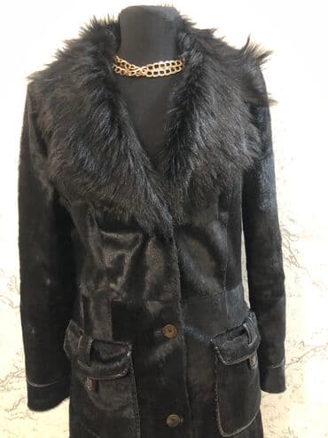 шуба кроликовая: Шуба, Козлик, Длинная модель, S — 2