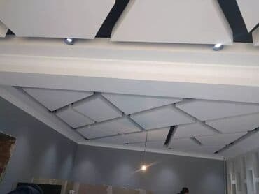 потолок гипсокартон: Монтаж потолков, Монтаж потолочных плинтусов | Гипсокартонный | Багет, Бордюр, Галтель Больше 6 лет опыта — 10
