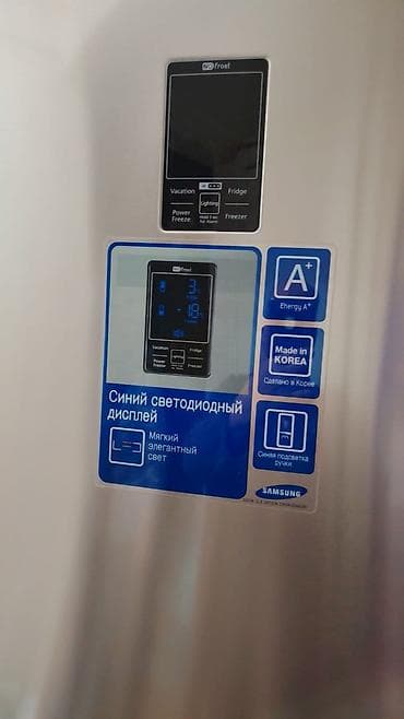холодилник самсунг: Холодильник Samsung, Б/у, Двухкамерный, No frost, 60 * 2 * 60 — 4