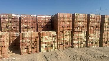 Пескоблок: Пустотелый, дырчатый, Жженый кирпич, Полублок, 250×120×90 — 2