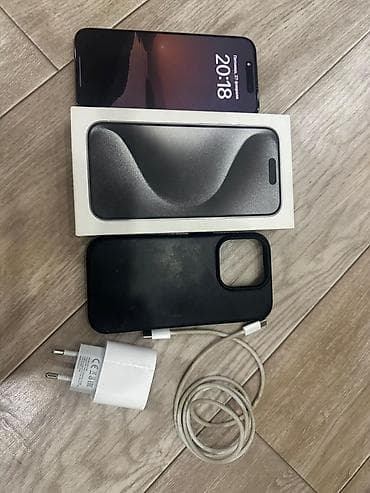 aphone 12 pro: IPhone 15 Pro, White Titanium, Коробка — 1