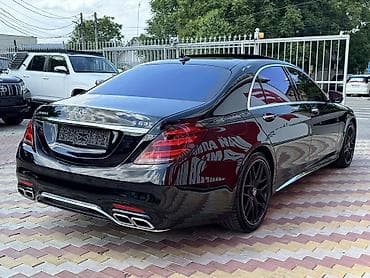 mers bar: Mercedes-Benz S-class AMG: 2019 г., 4 л, Автомат, Бензин, Седан — 4