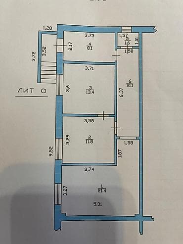 Помещение на цокольном уровне с отдельным входом. Район Панфилова Льва