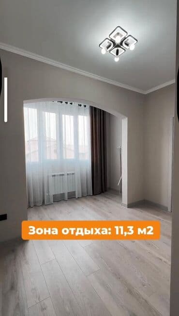 дом бишкек баят: 2 комнаты, 60 м², Индивидуалка, 4 этаж, Дизайнерский ремонт — 6