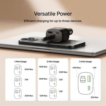зарядное устройство для ноутбука от автомобильного аккумулятора: Автомобильное зарядное устройство для телефона компьютера и планшета — 10