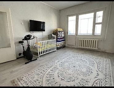 osh flats: 1 комната, 35 м², 105 серия, 5 этаж, Евроремонт — 8