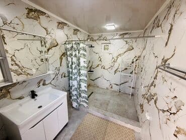 сдаю дом с условиями: 100 м², 4 комнаты, Утепленный, Забор, огорожен — 7