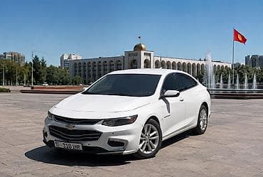 2017: Chevrolet Malibu: 2017 г., Автомат, Бензин, Седан — 1