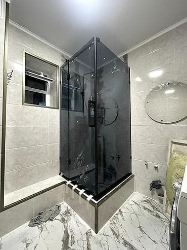 перегородка душевая: Душевые кабины в Бишкеке душевая перегородка стеклянные — 8