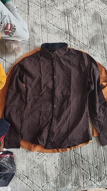 ваеный формы: Мужская рубашка размер 40, хлопок — 2