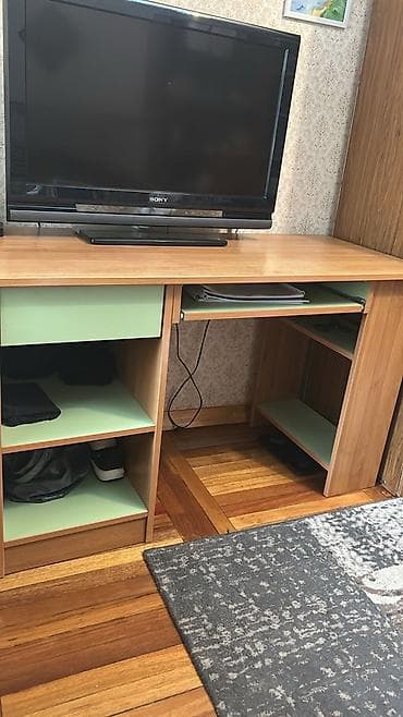 study table: Компьютерный стол, С полками — 2