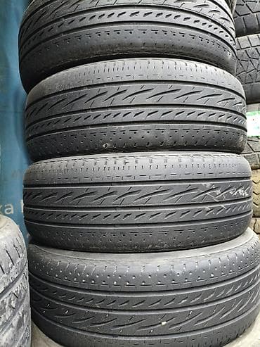 Шины 215 / 60 / R 17, Лето, Б/у, Комплект, Легковые, Япония, Bridgestone