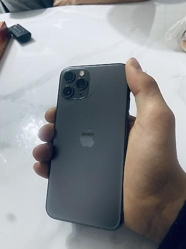 IPhone 11 Pro, Б/у, 256 ГБ, Черный, Чехол, 70 %