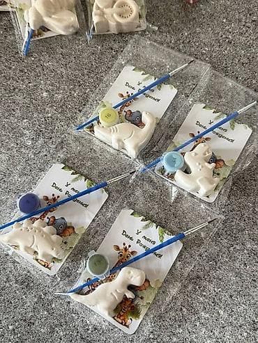 поделки в школу: Наборы для росписи гипсовых фигурок для детей. В каждом наборе: - — 2