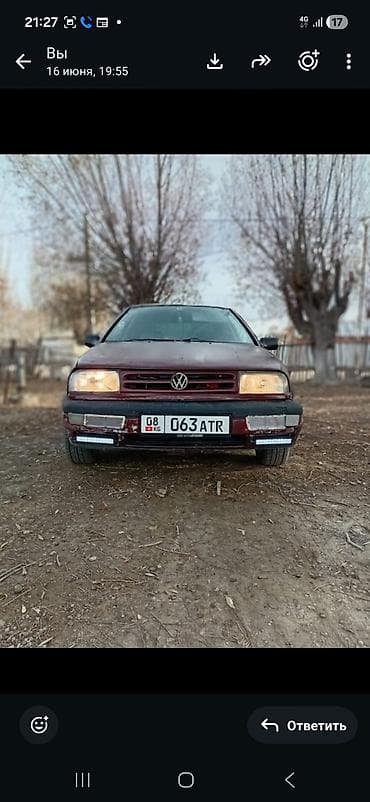 Унаа: Volkswagen Golf: 1994 г., Кол менен иштөөчү, Хетчбек — 2