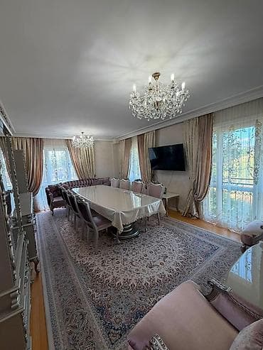 район ак кеме: 4 комнаты, 85 м², Элитка, 2 этаж, Евроремонт — 3