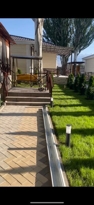 гостевые дома в бостери: Коттедж, 35/3, 4-комнатный ЦО Радуга West, Кош-Кол, Детская площадка, Парковка, стоянка, Охраняемая территория — 5