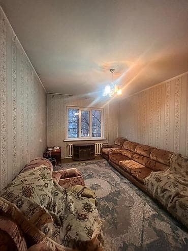 пр чуй: 2 комнаты, 50 м², 105 серия, 3 этаж, Старый ремонт — 1