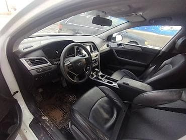 белый byd e5: Hyundai Sonata: 2019 г., Автомат, Бензин, Седан — 4