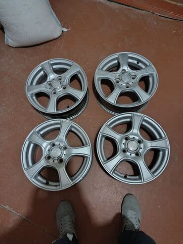 купить диски на авто в бишкеке: Литые Диски R 14 Honda, Комплект, отверстий - 4, Б/у — 1