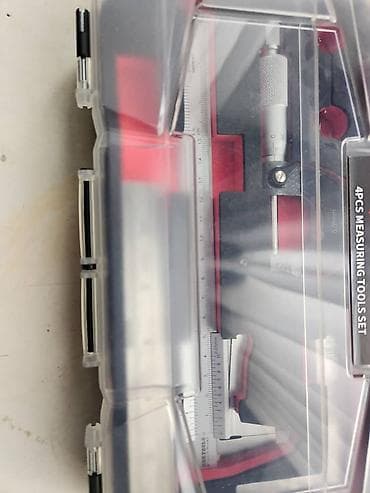 Кол шаймандары: Набор мерительного инструмента(штангенциркуль, микрометр, угольник — 2