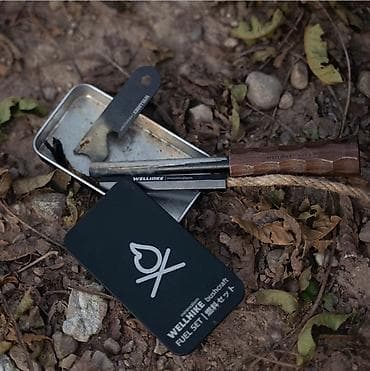 Огниво WellHike Bushcraft с металлическим скребком и верёвочным — 4