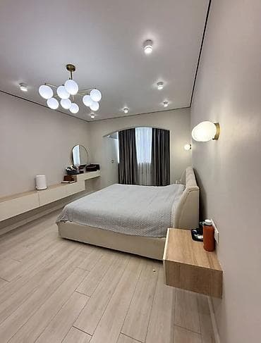 4: 4 комнаты, 106 м², Кок-Жар мкр 106 серия улучшенная, 9 этаж, Дизайнерский ремонт — 1