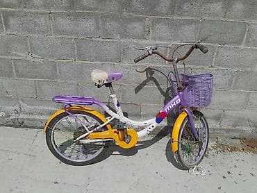 toy: Детский велосипед, 2-колесный, 6 - 9 лет, Для девочки, Б/у — 3