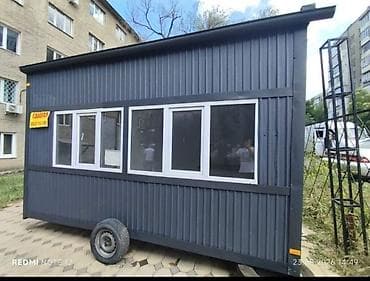стойка для фото: Мобильный торговый киоск/павильон на колесной раме. Особенности: - — 1