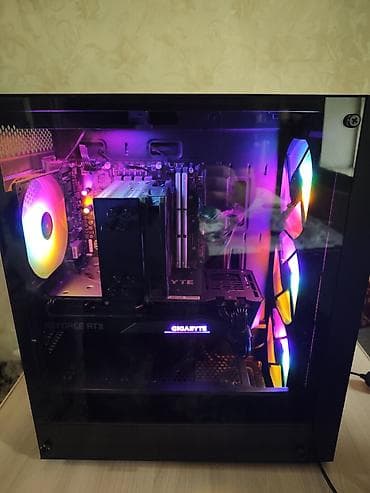 Компьютер, ядер - 4, ОЗУ 16 ГБ, Игровой, Б/у, Intel Core i3, NVIDIA GeForce RTX 3070, NVMe
