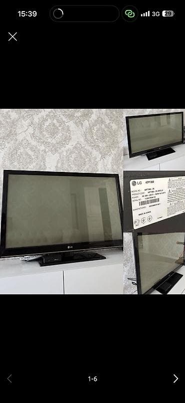 ТВ и видео: Телевизор LG, диагональ 42, работает отлично, заказывали с Дубая за 40 — 1