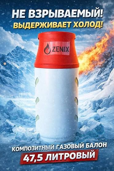 вещи из кореи: Композитные газовые баллоны ZENIX - Объемы: 24,5 л и 47,5 л (указаны — 1