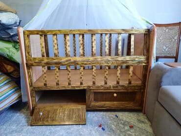 Кровать-манеж состояние хорошее прошу 2000 сом at lalafo.kg Кровать-манеж состояние хорошее прошу 2000 сом