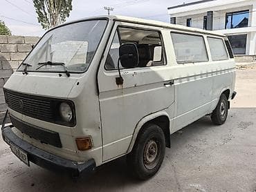Унаа: Volkswagen Transporter: 1986 г., 1.9 л, Кол менен иштөөчү, Дизель, Van — 1