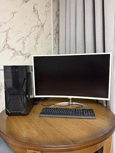Компьютер, ядер - 4, ОЗУ 16 ГБ, Игровой, Б/у, Intel Core i3, AMD Radeon RX 580, HDD + SSD
