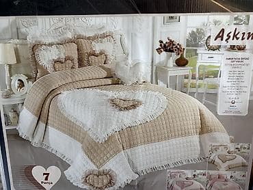 Покрывало комплект BEMEK Home Collection «Aşkın» (Double) — 7