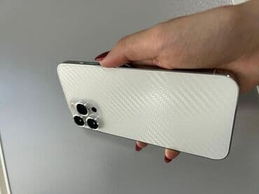 iphone 13 mini цена в бишкеке: IPhone 13 Pro Max, Б/у, 256 ГБ, Серебристый, Защитное стекло, Чехол, 83 % — 5