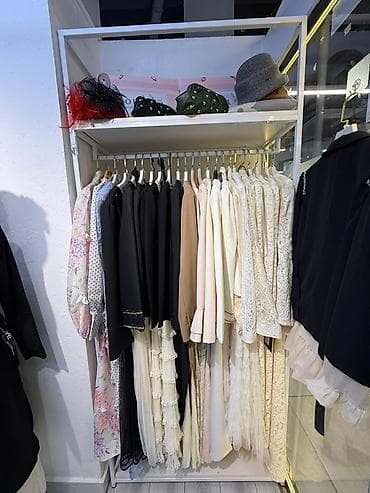 женский плащ пиджак: Продается оборудование для магазина Каждая по 5.000 сом Итого 5 шт за — 1