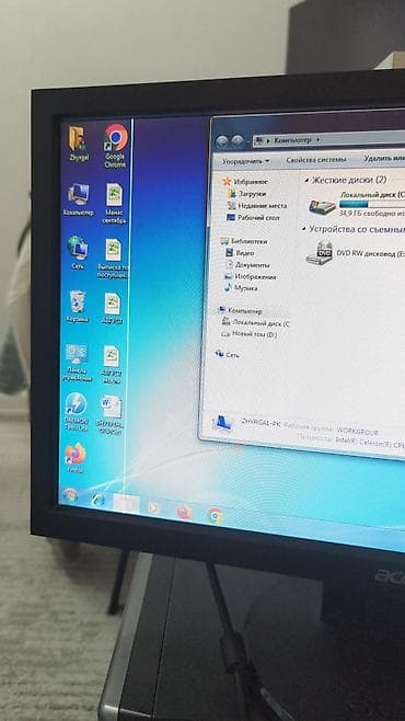 Стол компьютерлери жана комлектөөчүлөр: Компьютерный комплект для базовых задач Состав: - Системный блок — 6